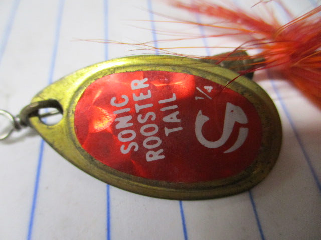 Load image into Gallery viewer, Used Yakima Sonic Rooster Tail 1/4 Spinner Lure
