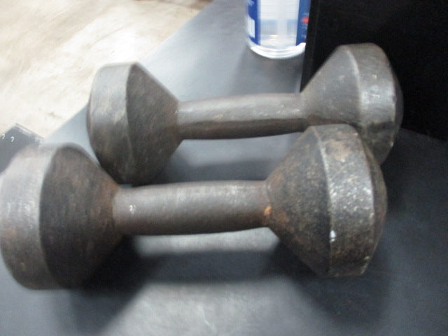 Load image into Gallery viewer, Used Vintage 10 LB Dumbbell Pair
