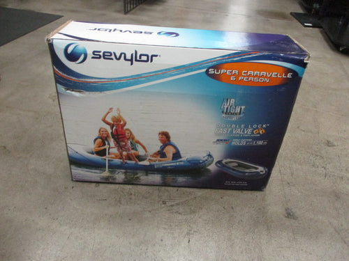 Sevylor Super Caravelle 6 Person Inflatable Boat (New in Box)