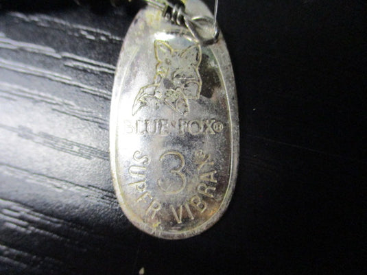 Used Vintage Blue Fox 3 Super Vibrax Fishing Lure