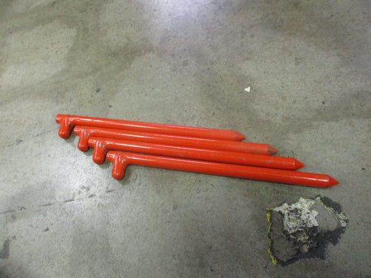 Used 12" Forged Head Stake - Set of 4