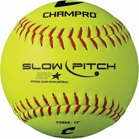 New Champro 12" Slow Pitch Softball - Single