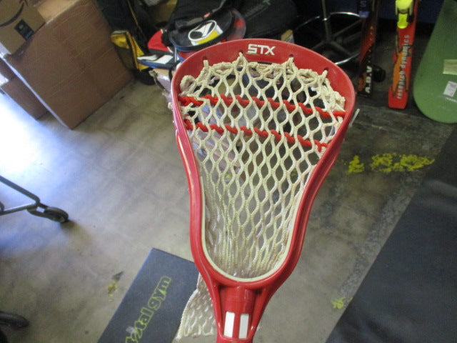 Load image into Gallery viewer, Used STX 37&quot; Complete Lacrosse Stick Red
