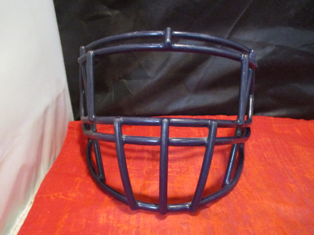 Load image into Gallery viewer, Used Riddell 12-13T Navy Football Facemask
