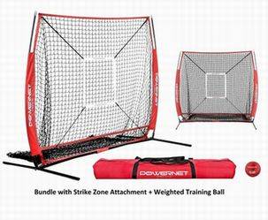 New PowerNet 5X5 Hitting Net With Target