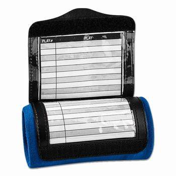 New Champro Triple Wristband Playbook- Royal Blue PeeWee