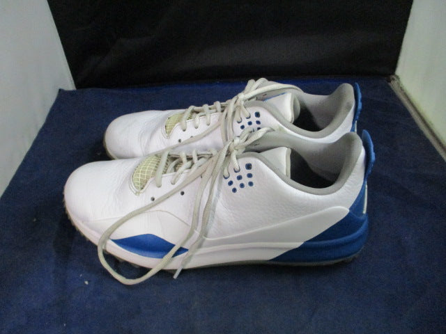 Load image into Gallery viewer, Used Nike Jordan ADG 3 &quot;White Military Blue&quot; Golf Shoes Adult Size 8
