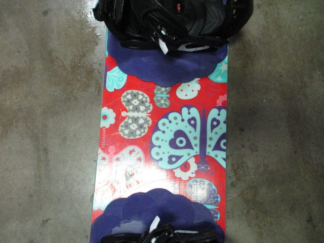 Load image into Gallery viewer, Used Burton Chicklet Complete Junior Snowboard 125cm
