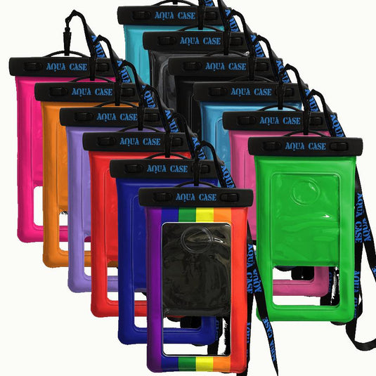 New Aqua Case Floating Waterproof Pouch Assorted Colors
