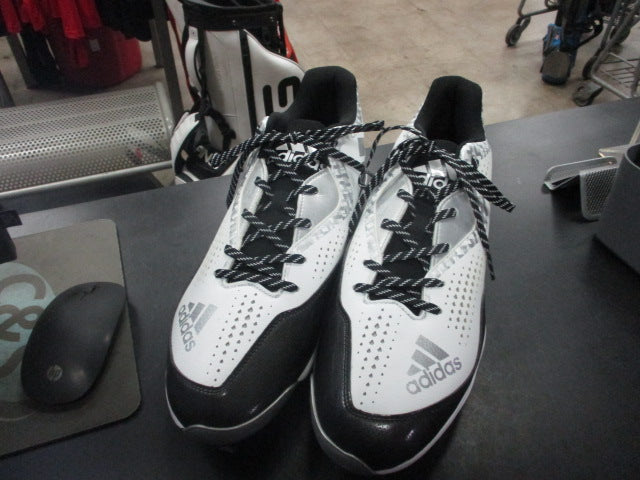 Load image into Gallery viewer, Used Adidas Metal Baseball Cleats Size 15
