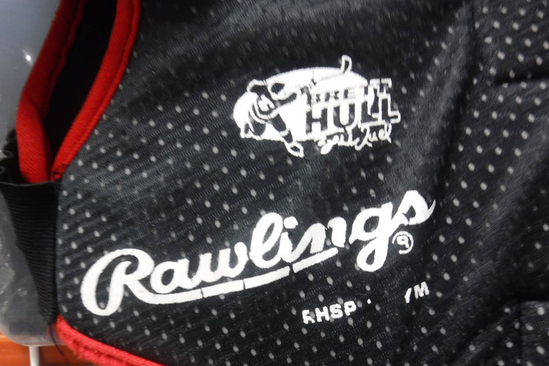 Load image into Gallery viewer, Used Rawlings Brett Hull Youth Medium Hockey Shoulder Pads
