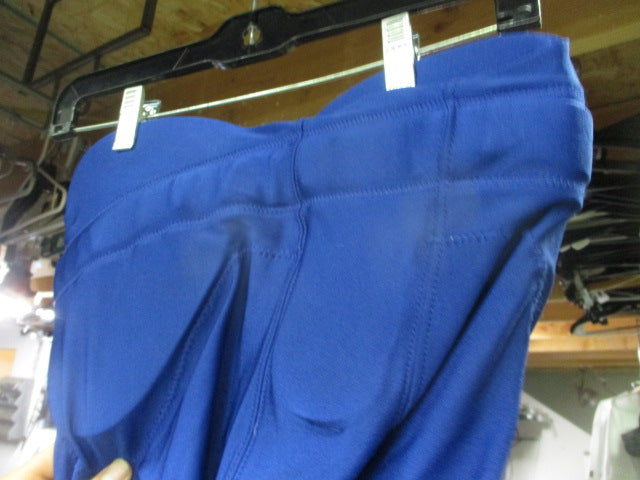 Load image into Gallery viewer, Used Adidas Integrated Football Pants with Pads Youth Large R. Blue
