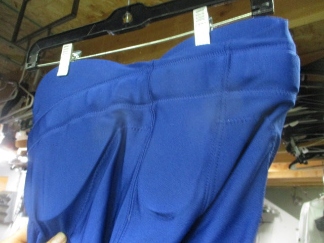 Load image into Gallery viewer, Used Adidas Integrated Football Pants with Pads Youth Large R. Blue
