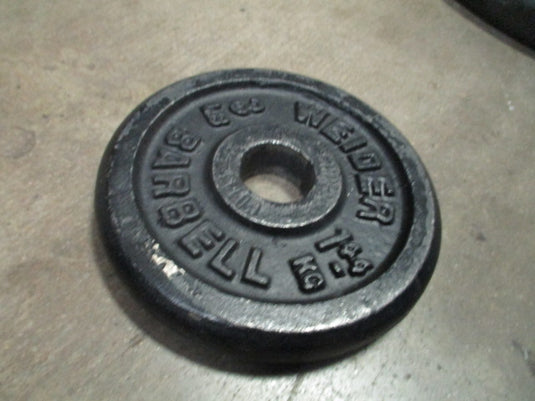 Used Weider 1" 3 lb Weight Plate