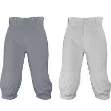 New Marucci Adult Double-Knit Grey Knicker Baseball Pant XL