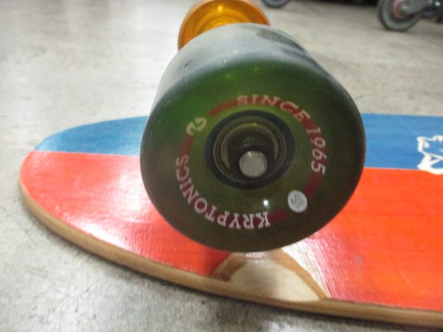 Load image into Gallery viewer, Used Kryptonics 30&quot; Skateboard (Bearing Dont Spin Well)
