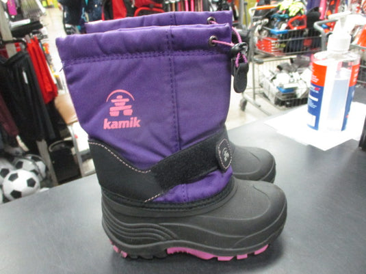 Used Kamik Purple Snow Boots Size 11