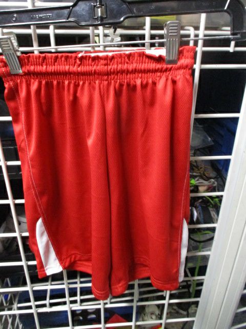 Load image into Gallery viewer, Used Red Basketball Shorts Youth Size Small
