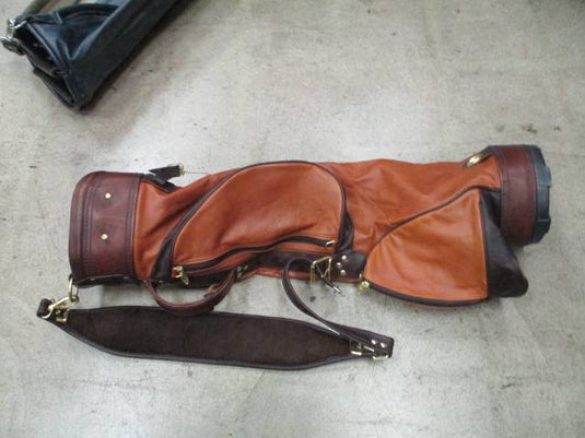 Used Tee Bag International Kangaroo Leather Golf Bag