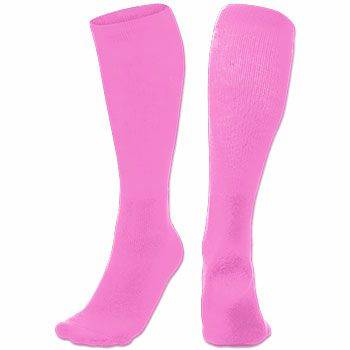 New Champro Pink Multi-Sport 100% Polyester Sock Size XS
