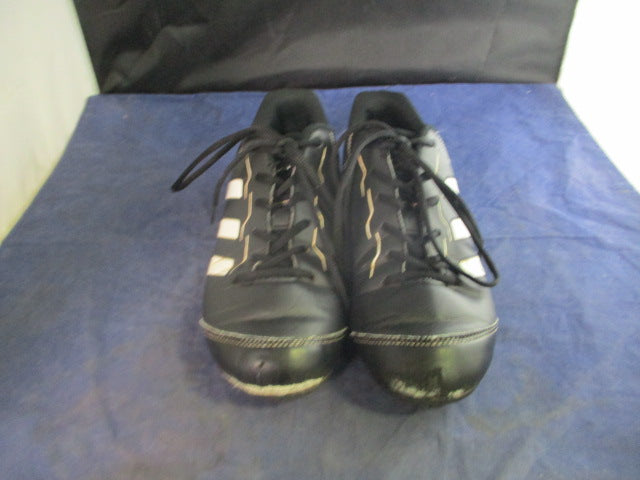 Load image into Gallery viewer, Used Adidas Rundown Cleats Youth Size 4 - wear on toes
