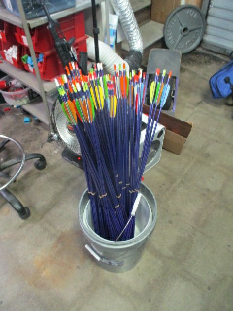 Used Easton Jazz Arrow Bundle - 1 Set of 5 Arrows