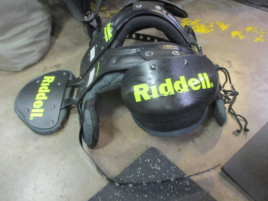 Used Riddell Surge Football Shoulder Pads With Backplate Size XS