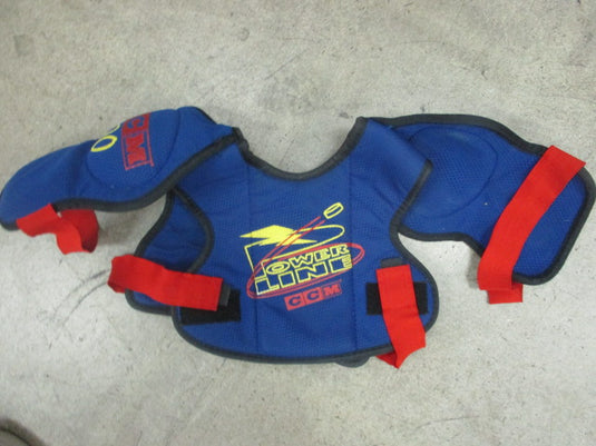Used CCM Power Line Boys Medium Ice Hockey Shoulder Pads
