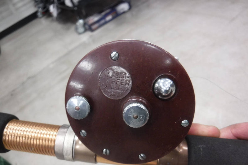Load image into Gallery viewer, Used Eagle Claw Granger 8&#39;5&quot; Pole With Penn Peer Reel
