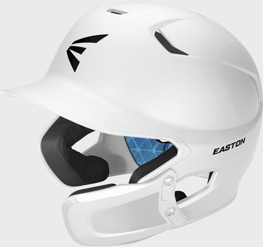 New Easton Z5 2.0 Matte Batting Helmet w/ Jaw Guard  White Junior
