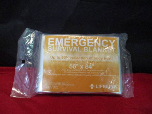 Used Emergency Survival Blanket