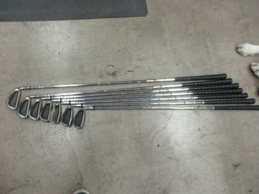 Used Lynx Black Cat IRON SET 3-Pw (Missing 6 Iron) Right Hand