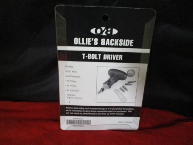 Load image into Gallery viewer, New Ollie&#39;s Backside T-Bolt Driver Multi-Tool
