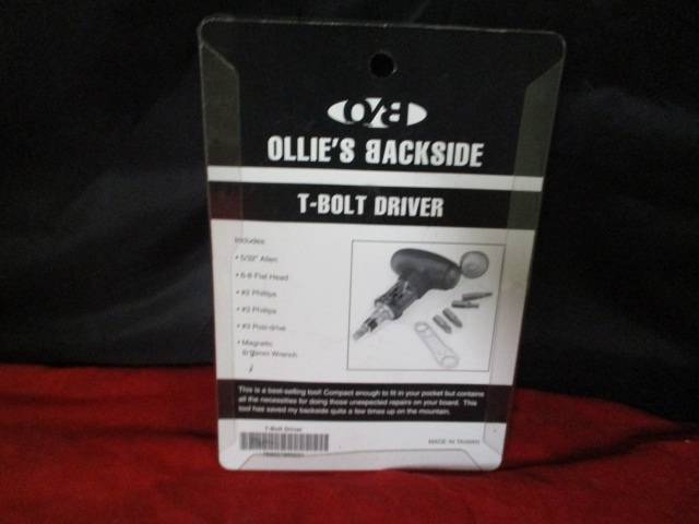 Load image into Gallery viewer, New Ollie&#39;s Backside T-Bolt Driver Multi-Tool

