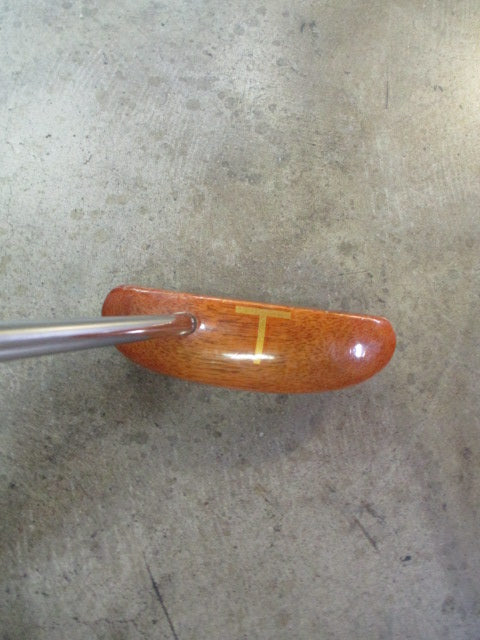 Used Persimmon Pride 35.5" Wood / Gold Putter