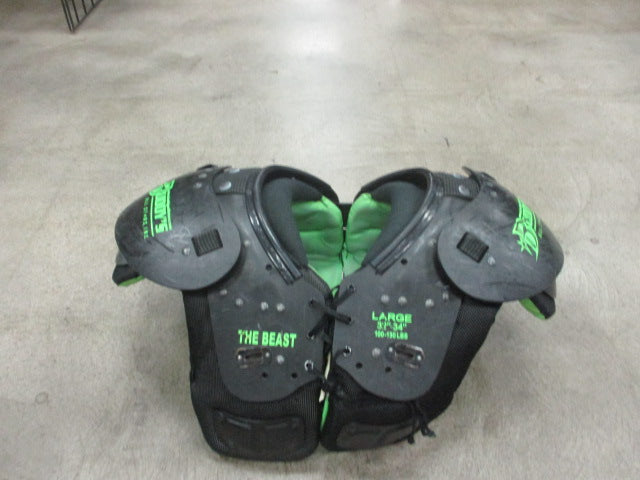 Load image into Gallery viewer, Used Buddys All-Stars Youth Large Football Shoulder Pads
