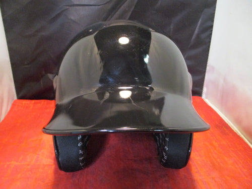 Used Rawlings S100 Pro MLB Batting Helmet Size 7 3/8 Glossy Black