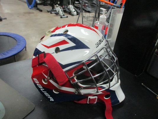 Used Bauer NVE 3 Hockey Goalie Helmet