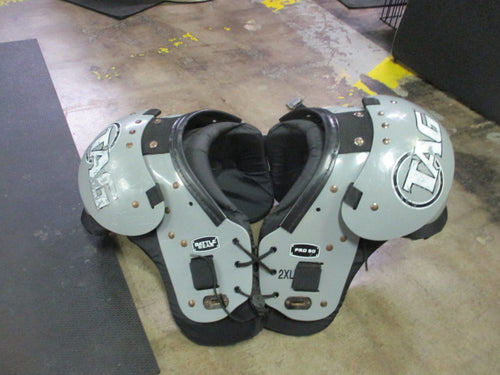 Used Tag Battle Gear Pro 50 Football Shoulder Pads Youth 2XL