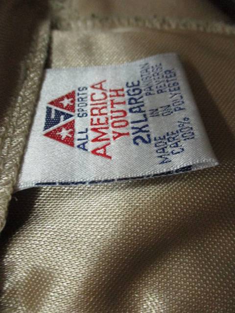 Used All Sports Padded Football Pants Size Youth 2XL