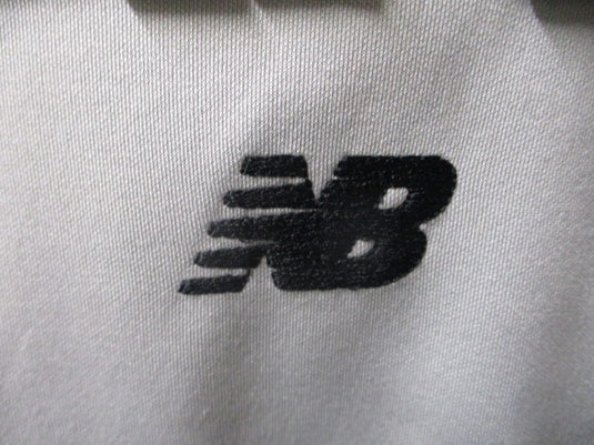 Used New Balance Grey and Red Piping Open Bottom Pants Youth Size Large