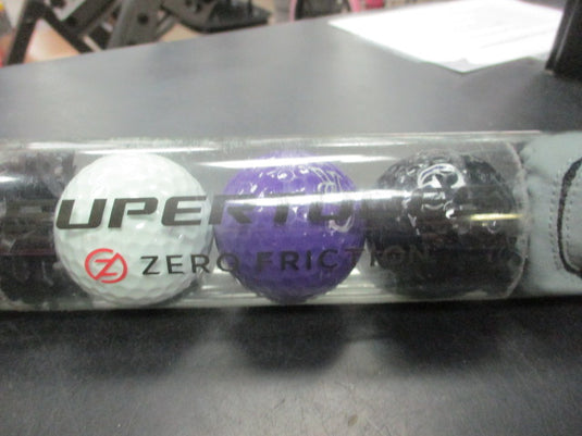 Zero Friction Super Tube Glove, Tees, Golf Ball Set Colorado Rockies