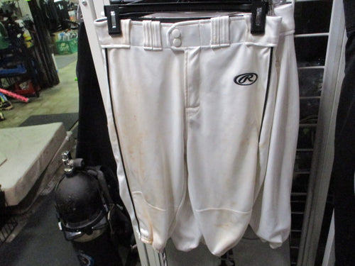 Used Rawlings White Knickers Size Youth Large
