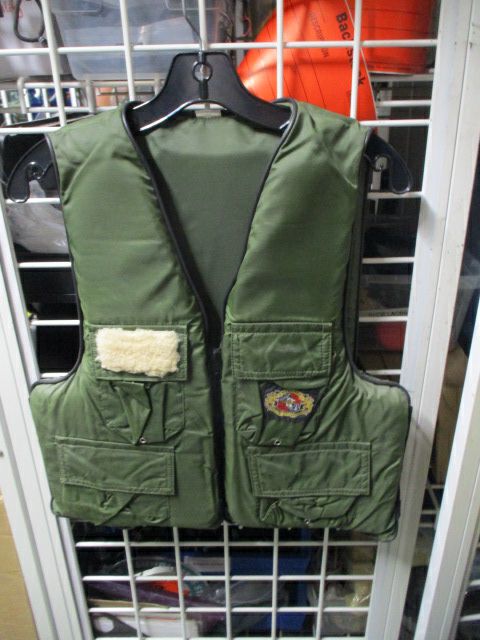 Used Vintage Stearns Fishing Life Jacket/ Vest Adult Size Small/Medium