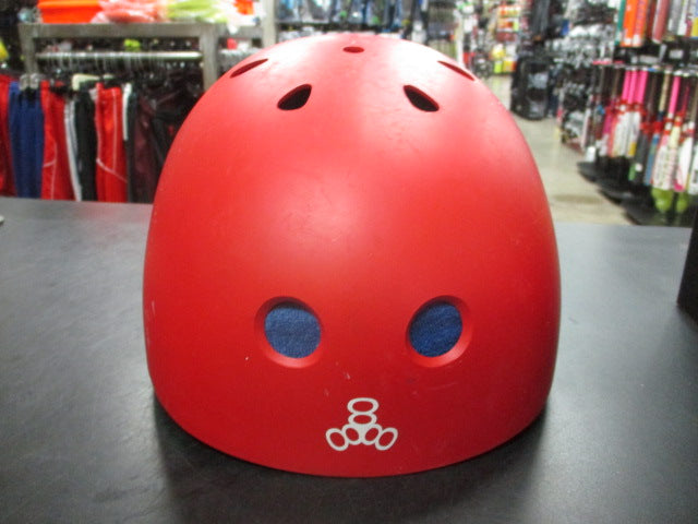 Load image into Gallery viewer, Used Triple Eight Skate Helmet Size Youth Medium
