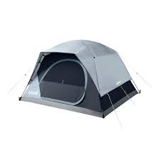 New Coleman Skydome LED Lighted Quick Set-Up 4 Person Tent