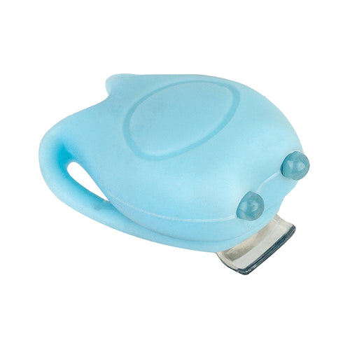 New J&B Clean Motion Beam Bugs Front Safety Light - Baby Blue