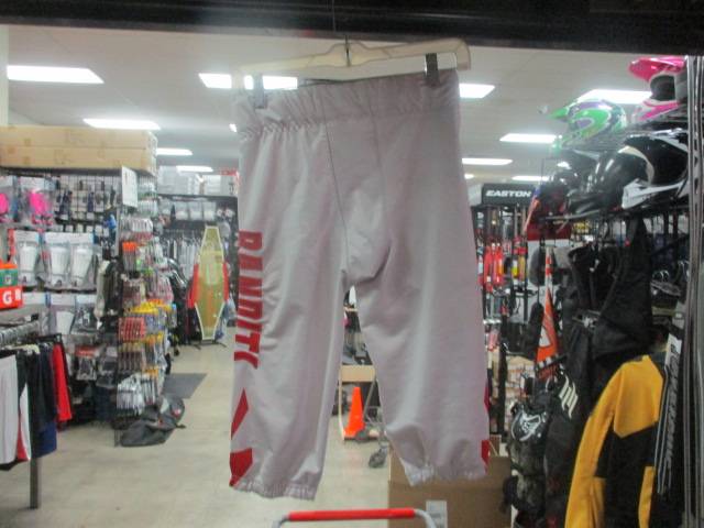 Load image into Gallery viewer, Used Maxx Sports Bandits Yth XL White FOOTBALL Pant

