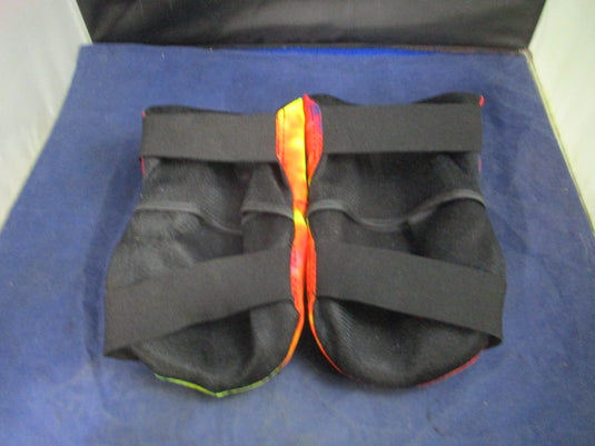 Used Triple Eight Rainbow Tie Dye Knee Pads Size Youth