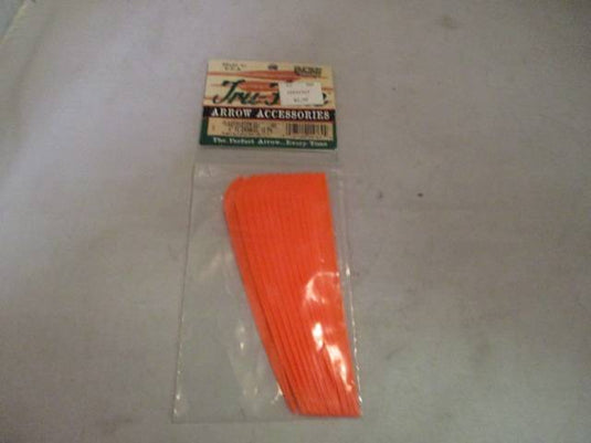 Used True Flite Plasti Fletch Elite Vane 5" Fl Orange